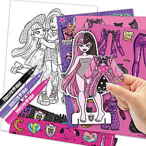 Monster High uzlīmju aktivitāšu komplekts