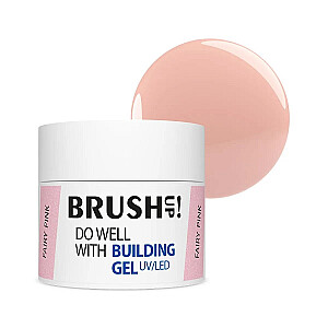 BRUSHUP Do Well With Building žel budējošs uz nagiem Fairy Pink 12g