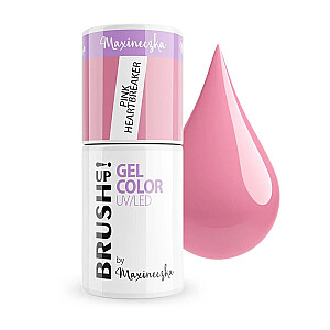 BRUSHUP Gel Color UV/LED hibrīdais nagu laka Pink Heartbreaker 5g