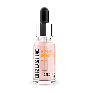 BRUSHUP Hand in Hand Oil roku eļļa Rozā ziedi 15ml