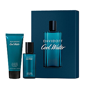 SET DAVIDOFF Cool Water for Men EDT purškiklis 40ml + Dušo gelis 75ml