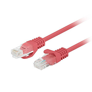 Patchcord cat.5e UTP 3m sarkans 10 iepakojums fluke izturēts