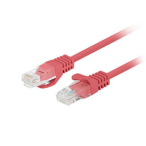 Patchcord cat.6 UTP 0.5M 10-pak fluke izturēts sarkans