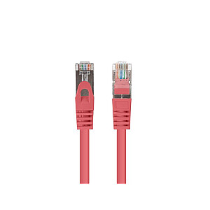 Patchcord cat.6 FTP 1M 10-pak fluke izturēts sarkans