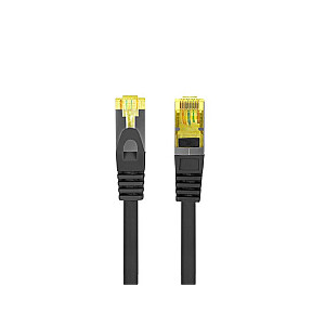 Patchcord cat.6 S/FTP 3m melns PCF6A-10CU-0300-BK