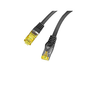 Patchcord cat.6 S/FTP 3m melns PCF6A-10CU-0300-BK