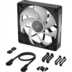 iCUE LINK RX140 MAX RGB 140mm vienas ventilators