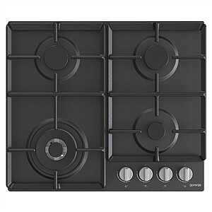 Gorenje Hob GW641EXB Газовая, Количество конфорок / конфорок 4, Механическая, Черная