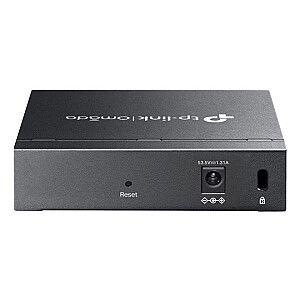 TP-Link Omada ES205G управляемый гигабитный Ethernet (10/100/1000) Power over Ethernet (PoE) черный