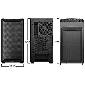 be quiet! PURE BASE 501 Airflow Window Black Midi Tower