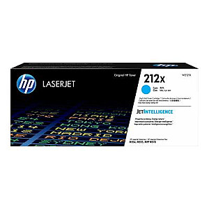 HP 212X Высокая производительность Cyan оригинальный картридж LaserJet (W2121X)