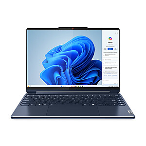 Lenovo Yoga 9 2-in-1 14IMH9 | Kosmiski zils | 14 " | OLED | Skārienekrāns | 2.8K | 2880 x 1800 pikseļi | Spīdīgs | Intel Core Ultra 7 | 155H | 32 GB | Lodēts LPDDR5x | Cietā diska ietilpība 1000 GB | Intel Arc Graphics | Windows 11 Pro | 802.11ax |