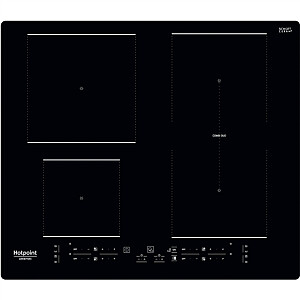 Hotpoint Hob HB 4860B NE Induction, Number of burners/cooking zones 4, Touch control, Timer, Black
