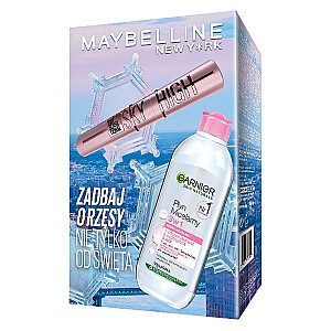 MAYBELLINE SET Sky High skropstu tuša 7,2ml + micelārais šķidrums 400ml