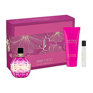 НАБОР JIMMY CHOO Rose Passion EDP спрей 100мл + МИНИАТЮРА EDP 7,5мл + ЛОСЬОН ДЛЯ ТЕЛА 100мл