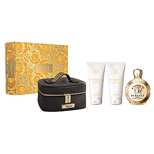 SET VERSACE Eros EDP smarža 100ml + ĶERMEŅA LOSJONS 100ml + DUŠAS ŽELEJA 100ml + KOSMĒTIKAS MAISIŅŠ