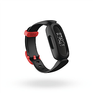 Фитнес-трекер Fitbit Ace 3, OLED, сенсорный экран, водонепроницаемый, Bluetooth, черный / красный гонщик