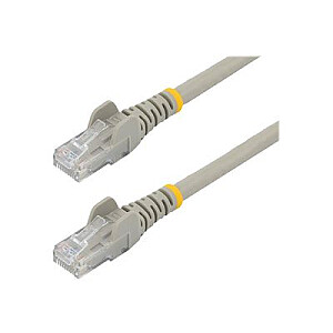 StarTech.com 50cm CAT6 Ethernet kabelis - pelēks, bez svītrām, gigabitu CAT 6 vads - 100W PoE RJ45 UTP 650MHz 6. kategorijas tīkla Patch Cord UL|TIA (N6PATC50CMGR) - savienojuma kabelis - 50 cm - pelēks