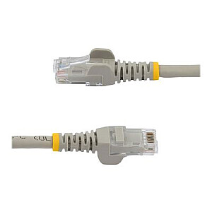 StarTech.com 50cm CAT6 Ethernet kabelis - pelēks, bez svītrām, gigabitu CAT 6 vads - 100W PoE RJ45 UTP 650MHz 6. kategorijas tīkla Patch Cord UL|TIA (N6PATC50CMGR) - savienojuma kabelis - 50 cm - pelēks