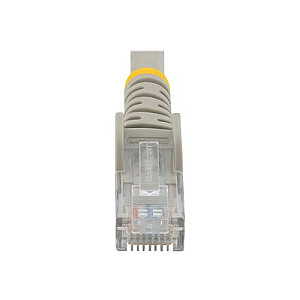 StarTech.com 50cm CAT6 Ethernet kabelis - pelēks, bez svītrām, gigabitu CAT 6 vads - 100W PoE RJ45 UTP 650MHz 6. kategorijas tīkla Patch Cord UL|TIA (N6PATC50CMGR) - savienojuma kabelis - 50 cm - pelēks