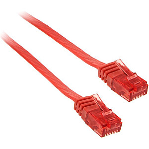 InLine 1.5m tīkla kabelis U/UTP 1000 Mbit Cat.6 RJ45 sarkans (71614R)