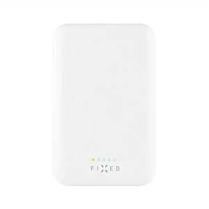 Fixed MagZen Power Bank | FIXZENM-6-WH | 6000 mAh | USB-C | Balts