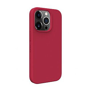 Evelatus Apple iPhone 14 Premium Magsafe Soft Touch Silicone Case Dark Red