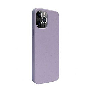 iLike Apple iPhone 12 / 12 Pro Silicone plastic case Eco Print Design Flower