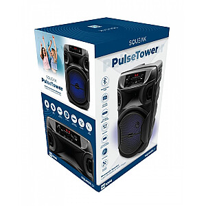 Bluetooth skaļrunis 5.3 EDR PulseTower 1000W karaoke funkcija SQ1006