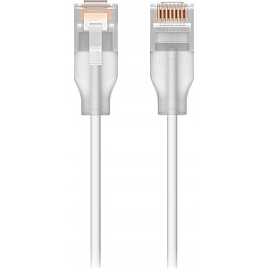 Ubiquiti UACC-Cable-Patch-EL-0.3M-W сетевой кабель Прозрачный, Белый 0.3 м Cat6