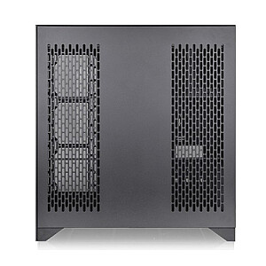 CTE E600 MX Tempered Glass Case, stikla sānu - Melns