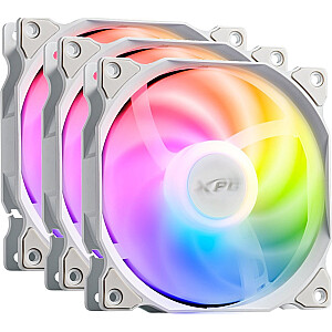 XPG Vento 120 ARGB PWM Fan White 3-pack (VENTO120ARGBPWM3C-WHCWW)