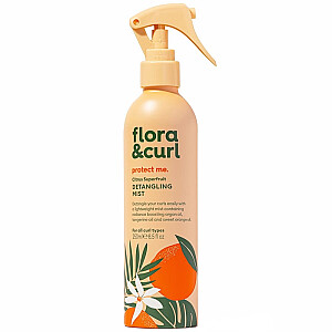 FLORA&CURL Citrus Superfruit Detangling Mist matu izsukšanas migla 250ml