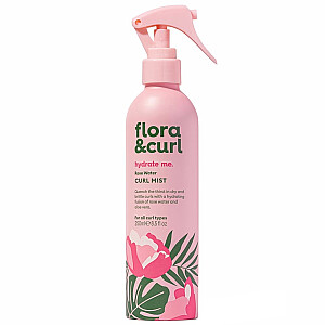 FLORA&CURL Rožu ūdens matu migla 250ml