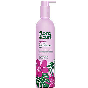 FLORA&CURL Sweet Hibiscus Curl Defining Gel matu želeja 300ml