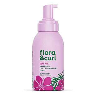 FLORA&CURL Sweet Hibiscus Curl Volumizing Foam matu putas 200ml