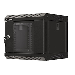 Настенный монтажный шкаф 10 дюймов 4U 300x300 черный