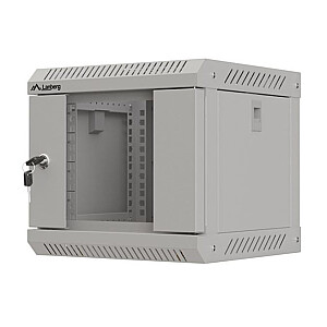 Настенный монтажный шкаф для установки 10 дюймов 4U 300x300 серый