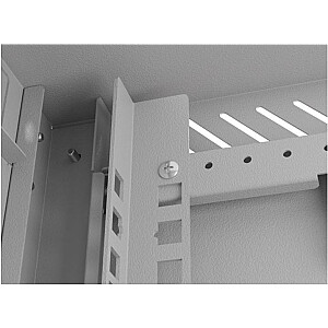 Настенный монтажный шкаф для установки 10 дюймов 4U 300x300 серый