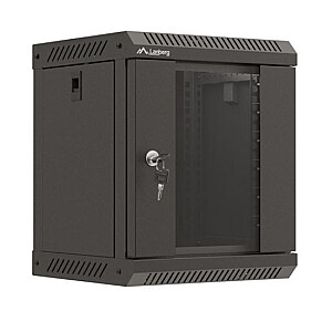 Настенный монтажный шкаф для установки 10 дюймов 6U 300x300 черный