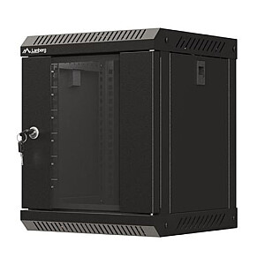 Настенный монтажный шкаф для установки 10 дюймов 6U 300x300 черный