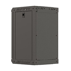 Настенный монтажный шкаф 10 дюймов 9U 300x300 черный