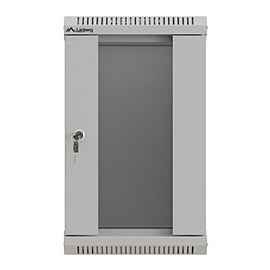 Настенный монтажный шкаф 10 дюймов 9U 300x300 серый