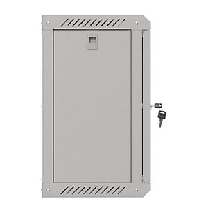 Настенный монтажный шкаф 10 дюймов 9U 300x300 серый