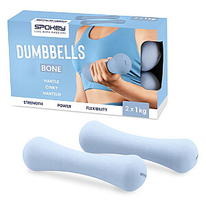 Hanteļu komplekts Spokey BONE 2x1kg 941530
