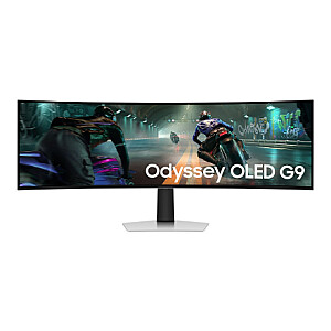 Samsung LS49DG910SUXEN Odyssey G9 G91SD | 49 " | OLED | 32:9 | 144 Гц | 0.03 мс | 5120 x 1440 пикселей | 250 кд/м² | Количество HDMI портов 1 | Серебристый