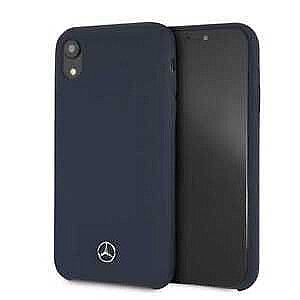 Mercedes-Benz Apple iPhone XR Liquid Silicone Case Navy