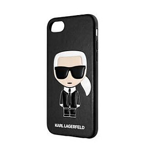 Karl Lagerfeld Full Body Iconic Cover for iPhone 7/8/SE 2020 Black