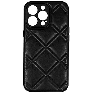 iLike Samsung GALAXY A14 4G LEATHER 3D CASE Black