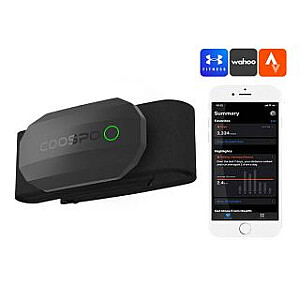 Coospo Chest Heart Rate Monitor Coospo H808S-B compatibile with z: Strava, wahooo, mapmyfitness etc.